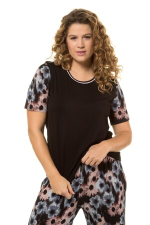 Ulla Popken Shirt Loungewear Korte Mouwen Grote Maten ulla popken kopen in de aanbieding Ulla Popken Shirt Loungewear Korte Mouwen Grote Maten ulla popken kopen in de aanbieding