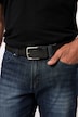 Ceinture en cuir#, boucle en métal, largeur 4 cm