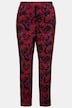 Red Flower Print Pants
