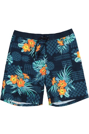 Jp1880 Ulla Popken Zwemshorts Gebloemd Elastische Band Grote Maten jp1880 kopen in de aanbieding