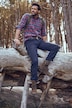 Chino Regular Fit à taille élastique - jusqu'à la taille 72/37