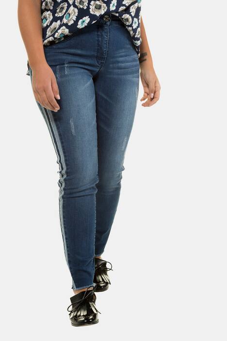 pants with fringe on the side