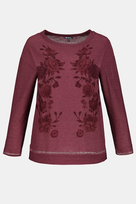 Pullover, licht oversized, glitternaden