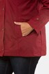 Wachsjacke, wasserabweisend, Cordkragen, Karofutter