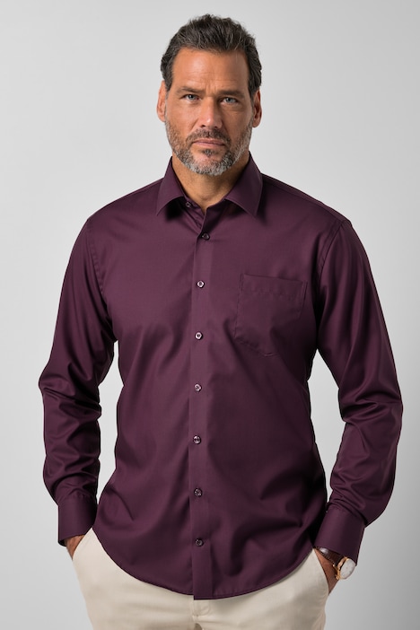 Chemise en tissu infroissable, collection Business. Coupe Modern Fit.