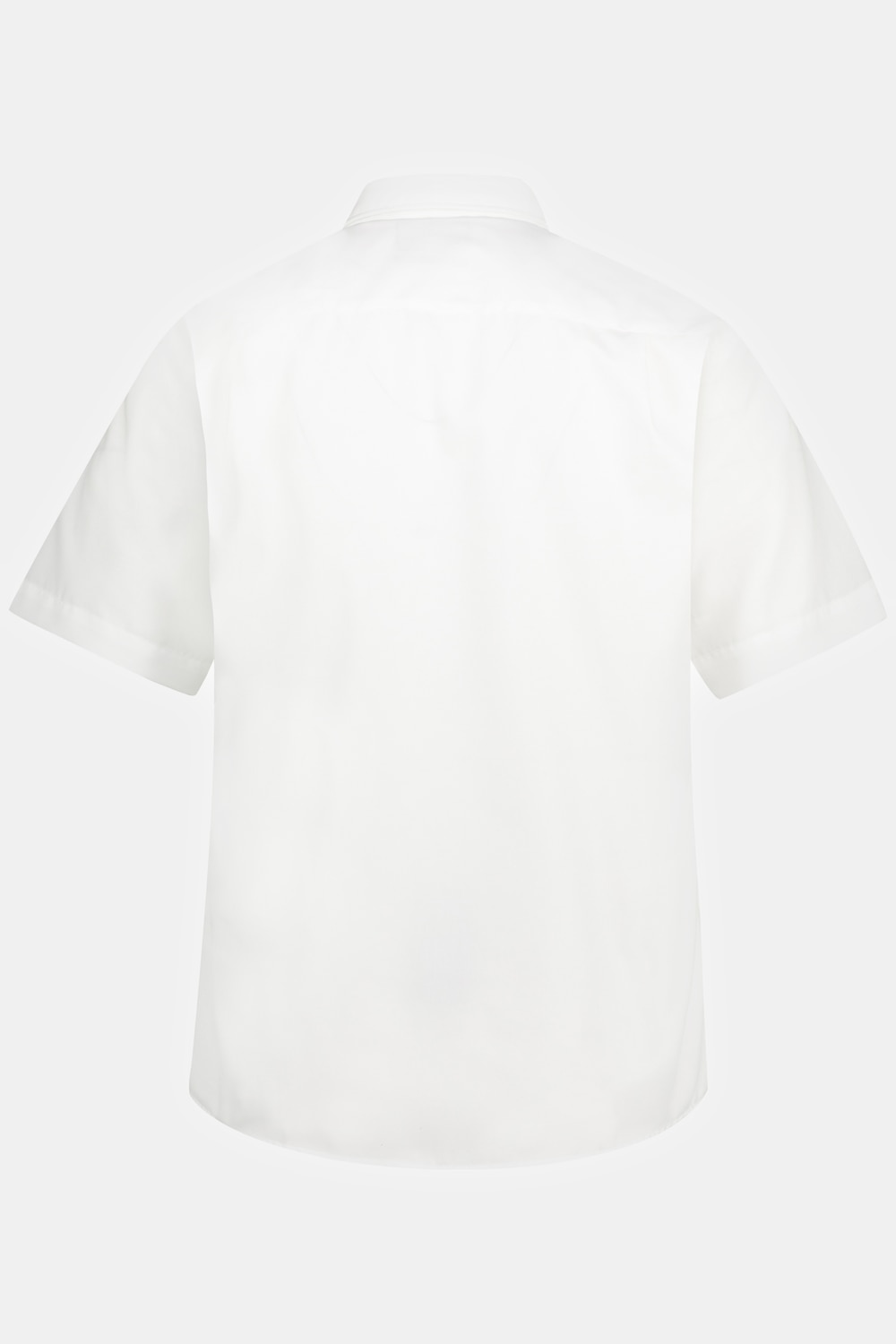 Stora storlekar Skjorta med halvlång ärm, Her, vit, storlek: 3XL, Bomull, JP1880