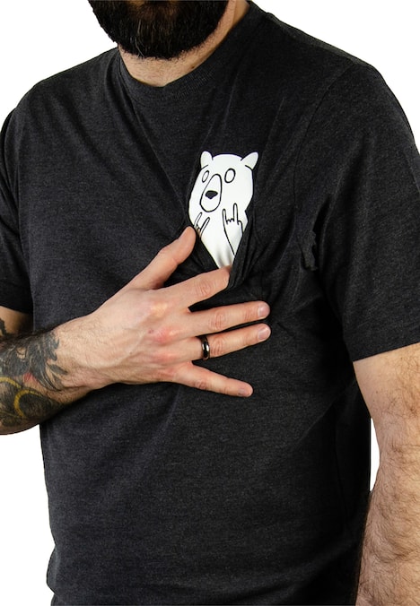 FORSBERG Ragnarson T-Shirt mit Brusttasche