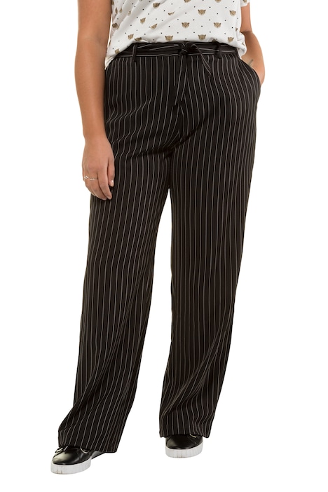 pinstripe stretch pants