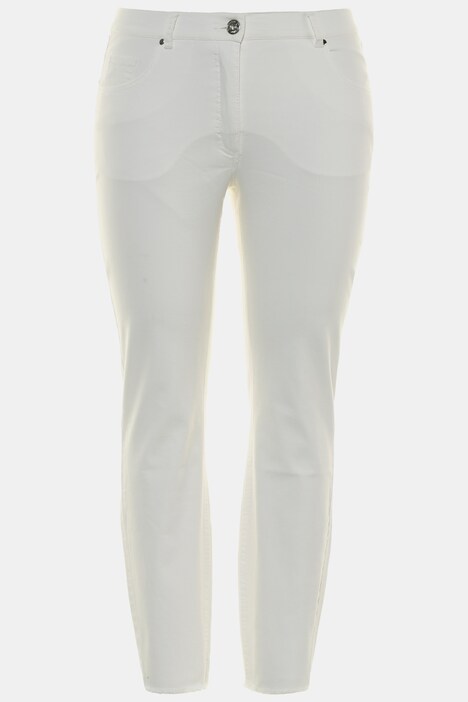 white fringe skinny jeans