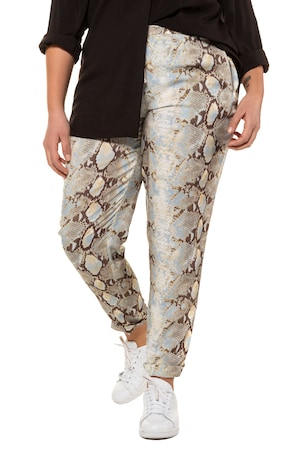 Studio Untold Ulla Popken Broek Met Slangenprint Grote Maten studio untold kopen in de aanbieding