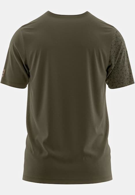FORSBERG T-Shirt mit Brustlogo THYRISON hellgrau melange