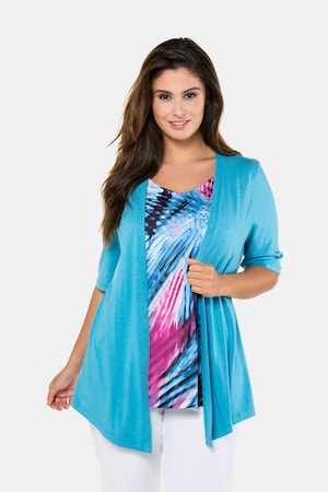 Ulla Popken 2-in-1-Shirt, Grafikdesign, Classic, selection - Große Größen