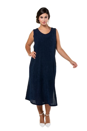 Ulla Popken Jurk Crinkle Brede Bandjes Jersey Onderjurk Grote Maten ulla popken kopen in de aanbieding