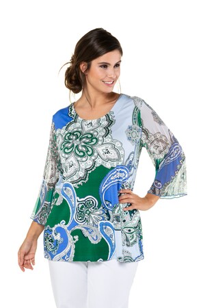 Ulla Popken Shirt Paisley Dessin Elastische Jersey 34 Mouwen Grote Maten ulla popken kopen in de aanbieding Ulla Popken Shirt Paisley Dessin Elastische Jersey 34 Mouwen Grote Maten ulla popken kopen in de aanbieding