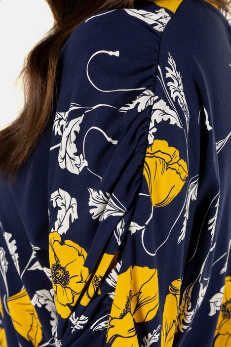 poppy print tops