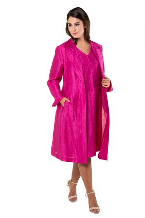 Ulla Popken Jasje Crashlook Lang Model 2 Naadzakken Linnen Grote Maten ulla popken kopen in de aanbieding