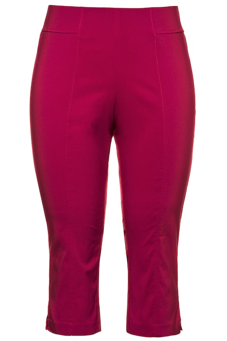 Bengalínové capri kalhoty, velmi elastické, nemačkavé, pružný pas