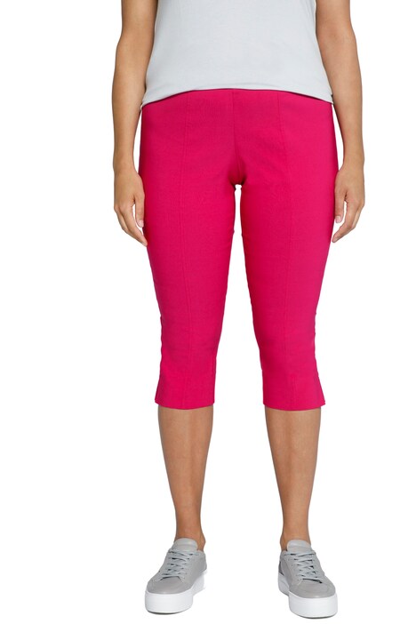 Bengalínové capri kalhoty, velmi elastické, nemačkavé, pružný pas