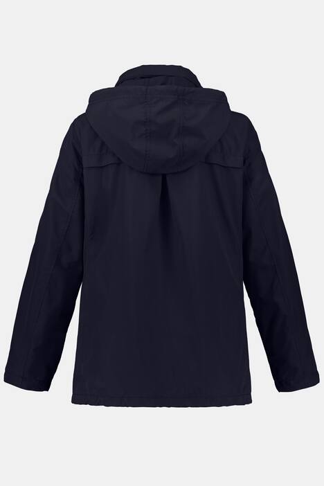 Kurtka, stójka, kaptur, kryty suwak, tunelik