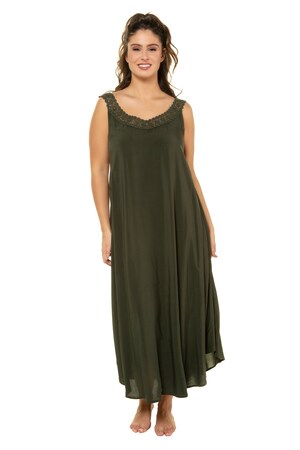 Ulla Popken Jurk V Hals Afgeronde Zoom Grote Maten ulla popken kopen in de aanbieding