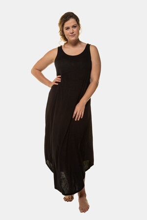 Ulla Popken Strandkleid, Spitzenausschnitt, A-Linie, Jersey - Große Größen