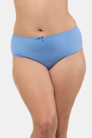 Ulla Popken Slips, 5er-Pack, blau / flieder bis Gr. 74/76 - Große Größen