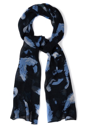 Ulla Popken Sjaal Licht Verenmotief Grote Maten ulla popken kopen in de aanbieding