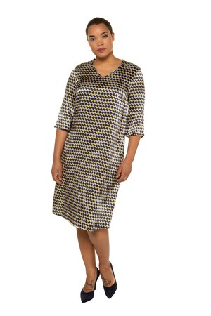 Ulla Popken Jurk 34 Statement Volantmouwen Satijn Grote Maten ulla popken kopen in de aanbieding Ulla Popken Jurk 34 Statement Volantmouwen Satijn Grote Maten ulla popken kopen in de aanbieding