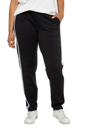 Ulla Popken Sweatpants Galonstrepen Recht Model 2 Zakken Grote Maten ulla popken kopen in de aanbieding