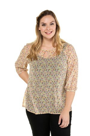 Ulla Popken Tuniek 34 Raglanmouwen Strijkvrij Grote Maten ulla popken kopen in de aanbieding