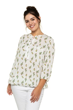 Ulla Popken Tuniek Cactus Print 34 Mouwen Grote Maten ulla popken kopen in de aanbieding Ulla Popken Tuniek Cactus Print 34 Mouwen Grote Maten ulla popken kopen in de aanbieding