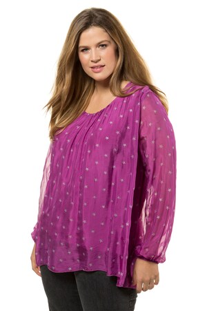 Ulla Popken Tuniek Dubbellaags Sterrendessiin Grote Maten ulla popken kopen in de aanbieding Ulla Popken Tuniek Dubbellaags Sterrendessiin Grote Maten ulla popken kopen in de aanbieding