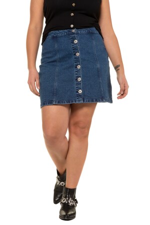Studio Untold Ulla Popken Rok Denim Doorlopende Knopenlijst Grote Maten studio untold kopen in de aanbieding Studio Untold Ulla Popken Rok Denim Doorlopende Knopenlijst Grote Maten studio untold kopen in de aanbieding