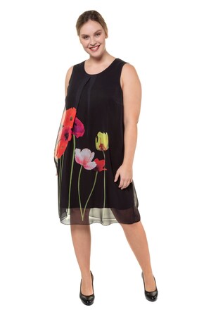 Ulla Popken Jurk Dubbellaags Mouwloos Transparant Chiffon Grote Maten ulla popken kopen in de aanbieding Ulla Popken Jurk Dubbellaags Mouwloos Transparant Chiffon Grote Maten ulla popken kopen in de aanbieding