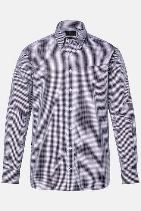 JP1880 Hemd, Business, Vichy-Karo, bis 8XL, Comfort Fit, EasyCare
