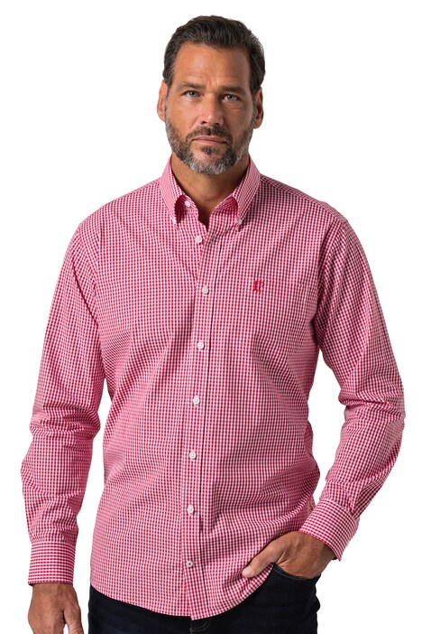 Košile, kolekce Business, vichy káro, do 8XL, Comfort střih, EasyCare