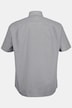 Camisa, negocios, manga corta, cuadros de Vichy, hasta 8XL, corte cómodo
