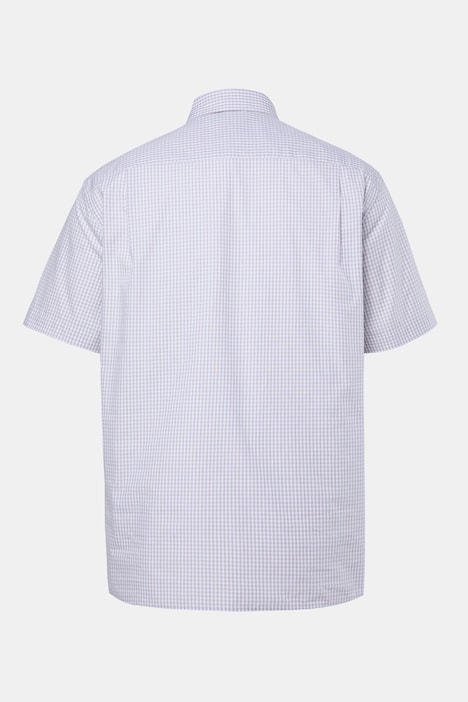 overhemd, korte mouwen, vichy ruitje, t/m 8XL, comfort fit