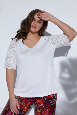 Ulla Popken Shirt Met Raglanmouwen Grote Maten ulla popken kopen in de aanbieding