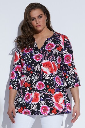 Ulla Popken Tuniek Met Versiering Aan De Hals A Lijn Grote Maten ulla popken kopen in de aanbieding