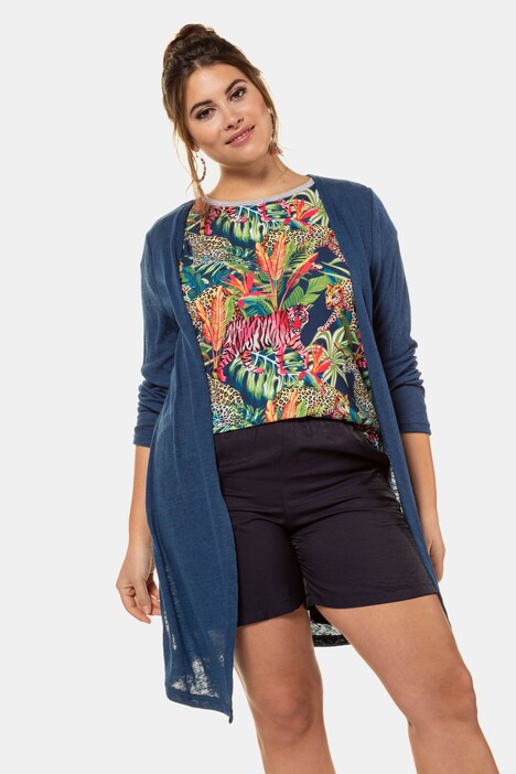 lightweight open front cardigan