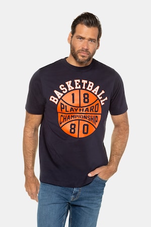 Ulla Popken T-Shirt, XL Basketball, Halbarm - Große Größen