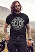 T-shirt du groupe AC/DC, manches courtes