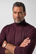 Rollkragen-Shirt, Basic, Jersey, lange Ärmel, bis 7 XL