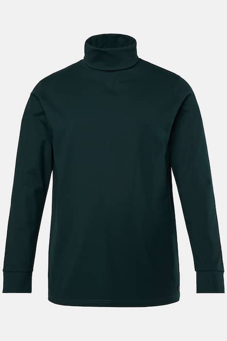 T-shirt à col roulé JP 1880, collection Basic, tissu jersey et manches longues - jusqu'au 7 XL