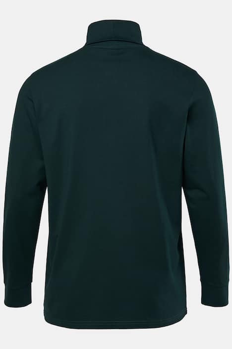T-shirt à col roulé JP 1880, collection Basic, tissu jersey et manches longues - jusqu'au 7 XL