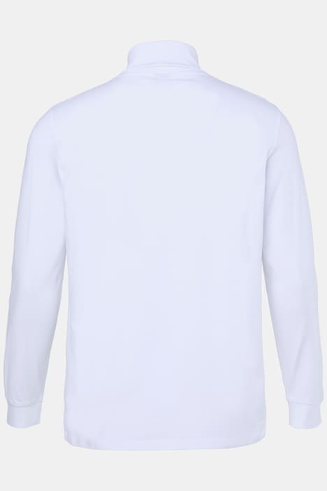 Rollkragen-Shirt, Basic, Jersey, lange Ärmel, bis 7 XL