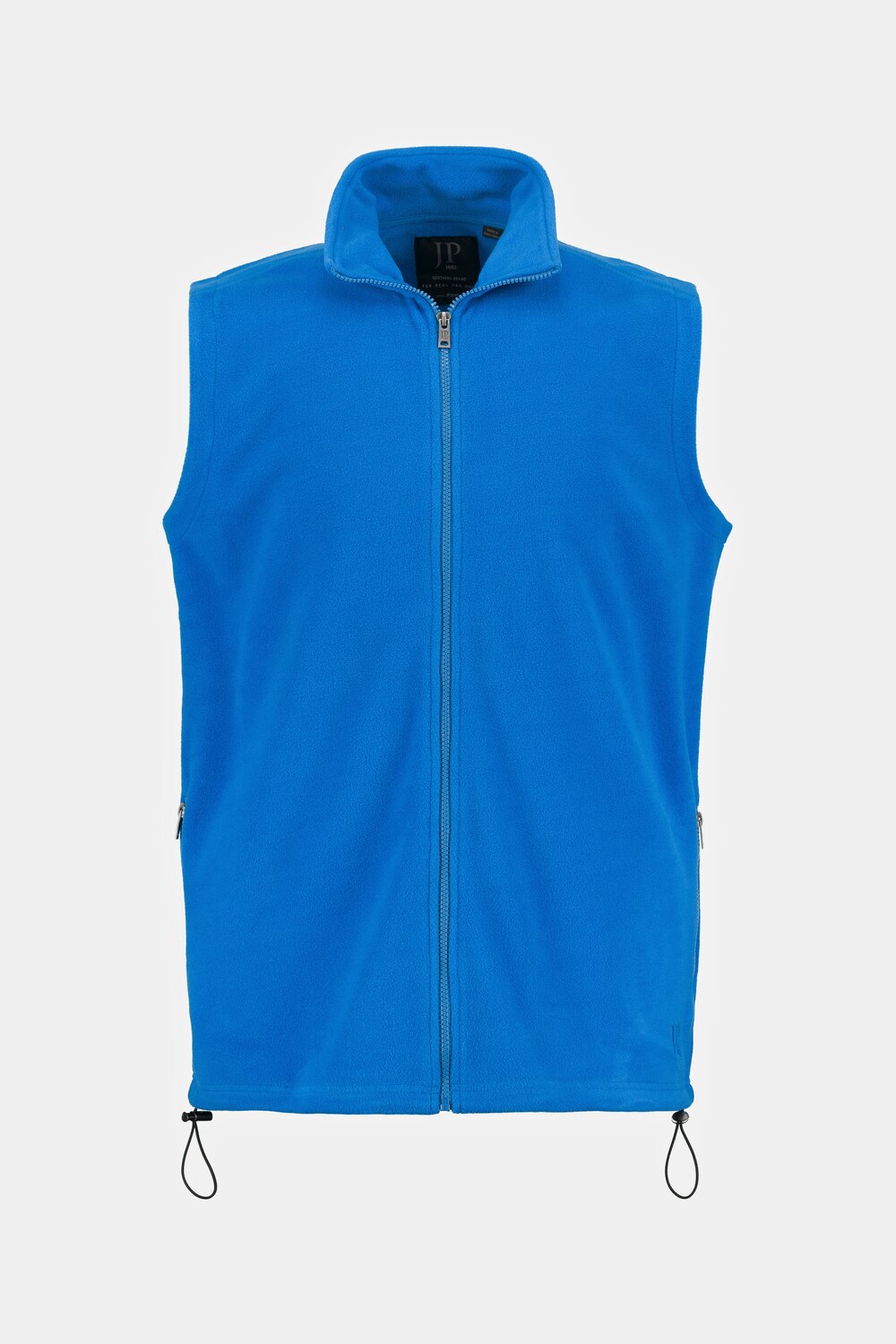 JP1880 fleecevest, grote maten, , heren, blauw, 