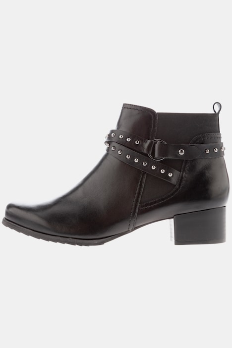 caprice black ankle boots