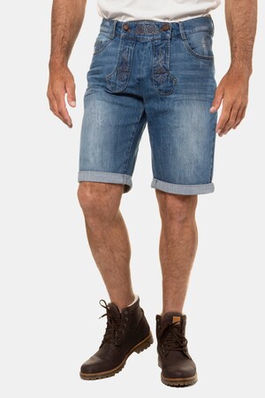Ulla Popken Trachten-Bermuda, Jeans, bis Gr. 70 - Große Größen